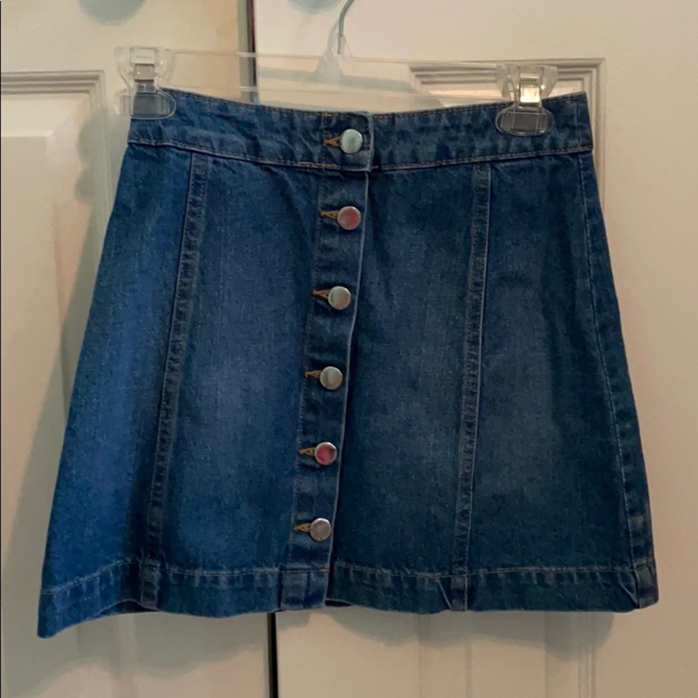 Jean skirt